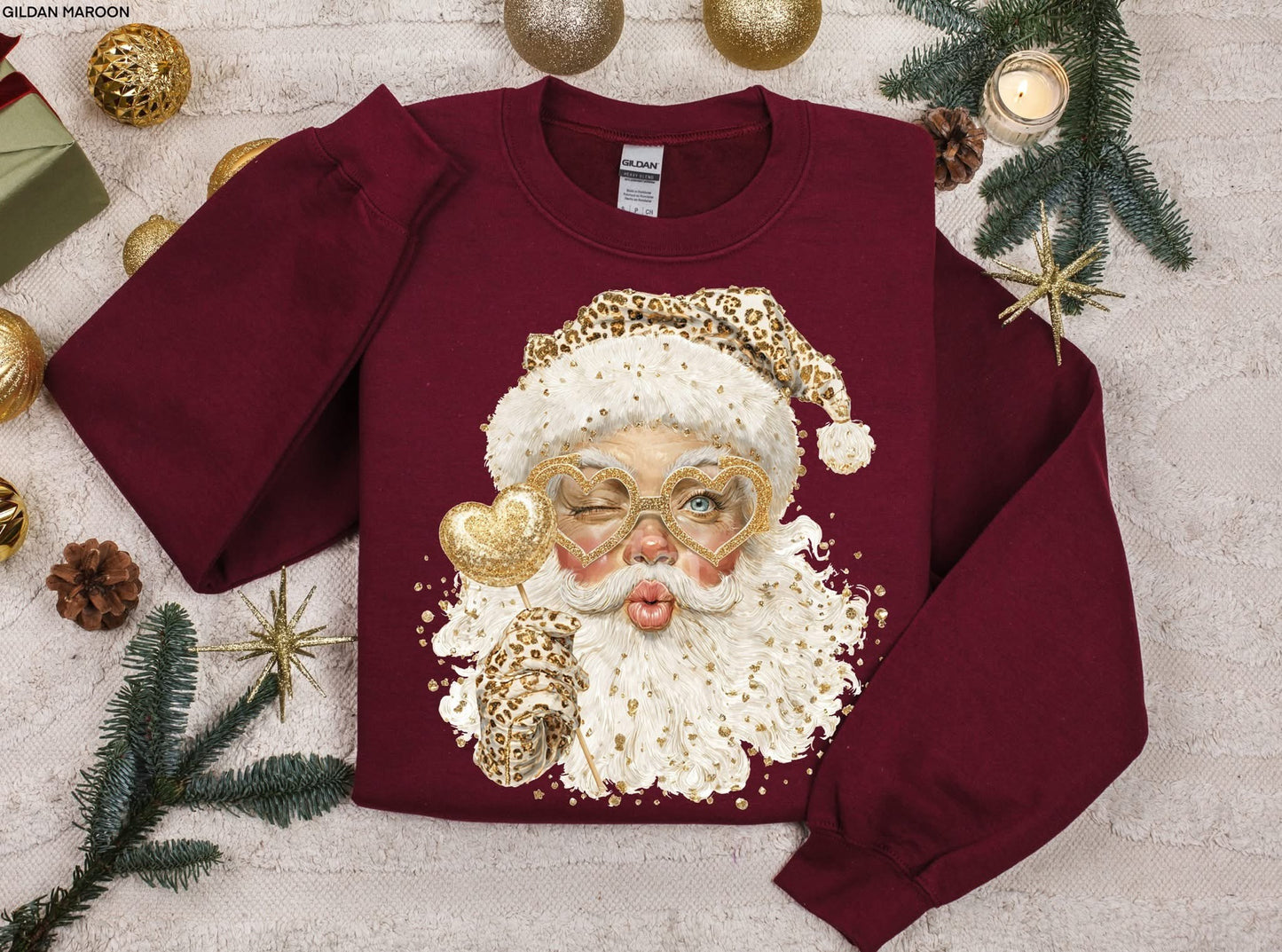 Gold Santa
