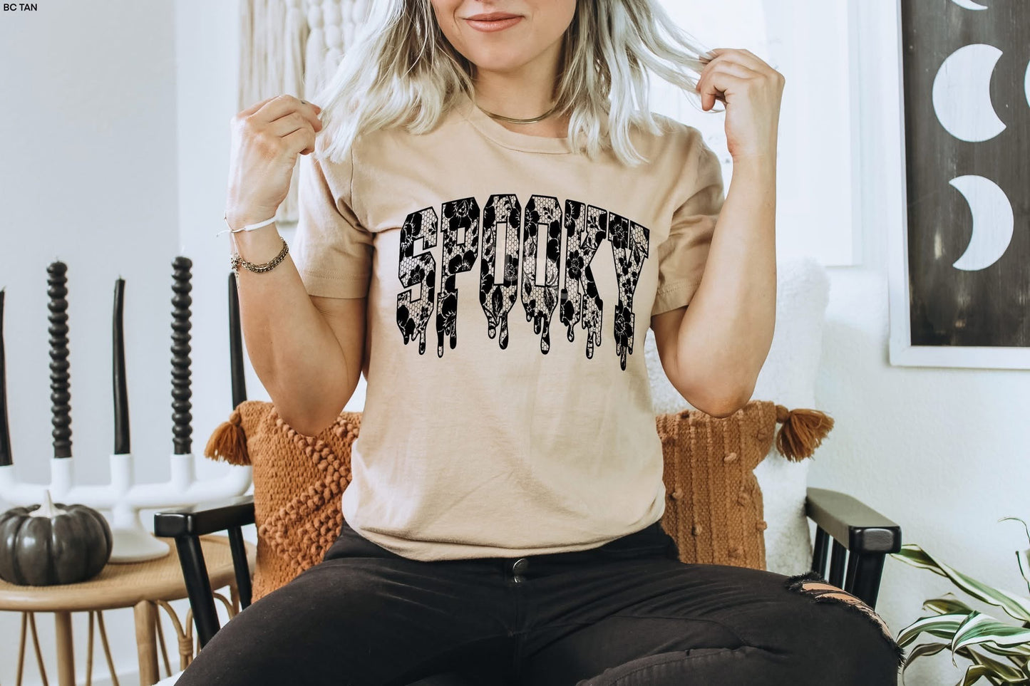 Spooky Lace Tee