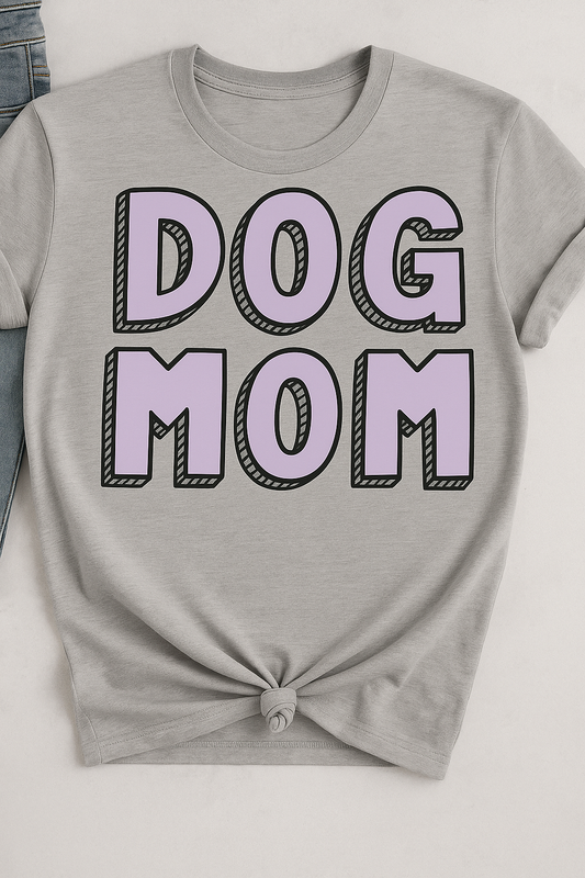 Bold Design Dog Mom
