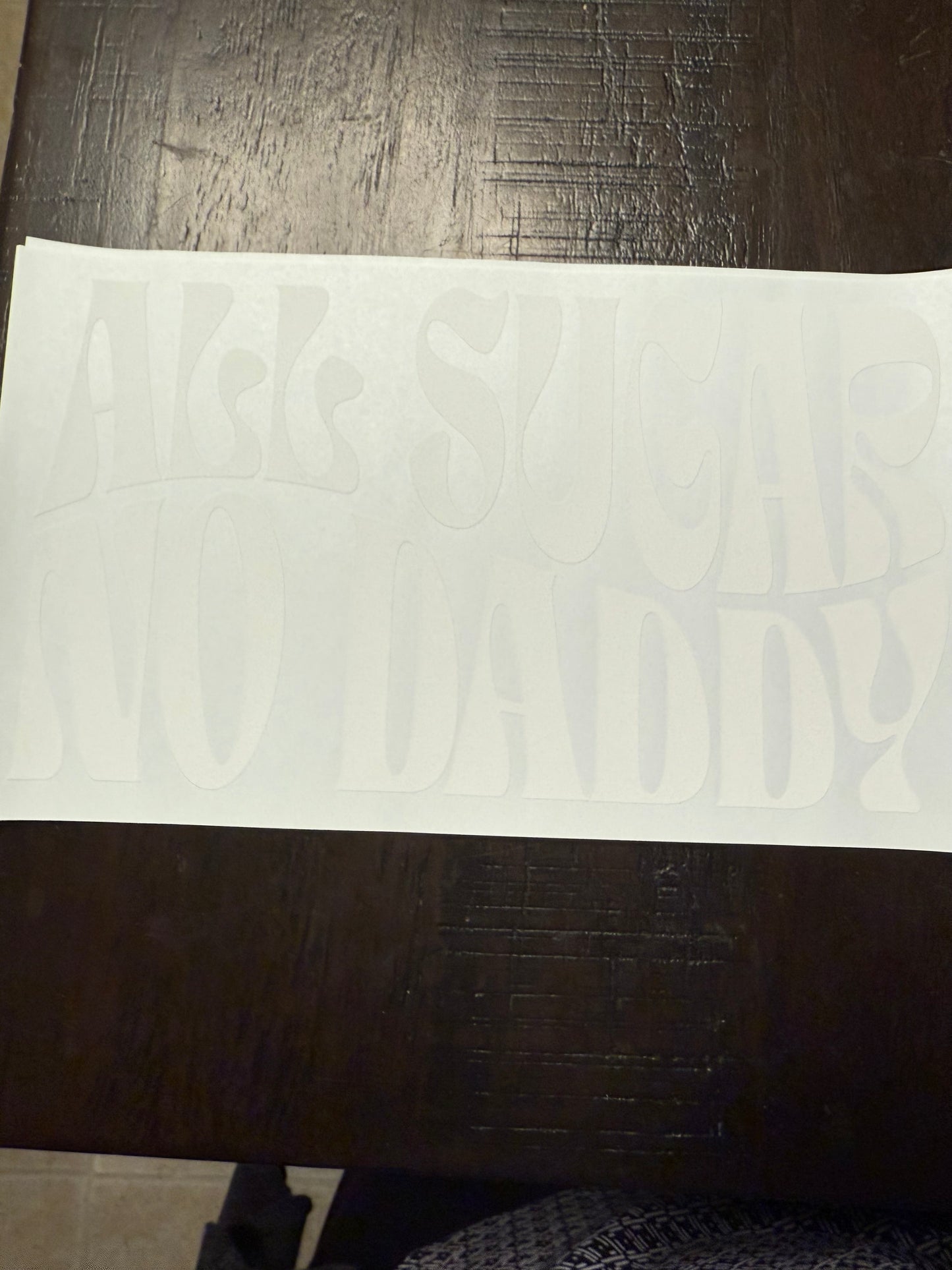 Adult/Sarcastic Transfers