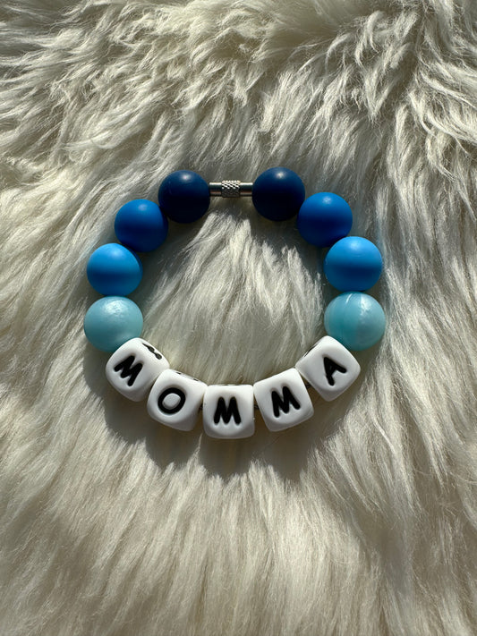 Blue Momma Cup Charm