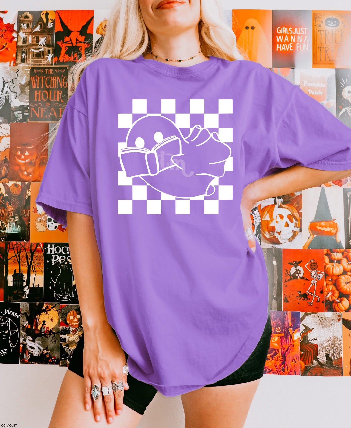 Checkered Books & Ghosts