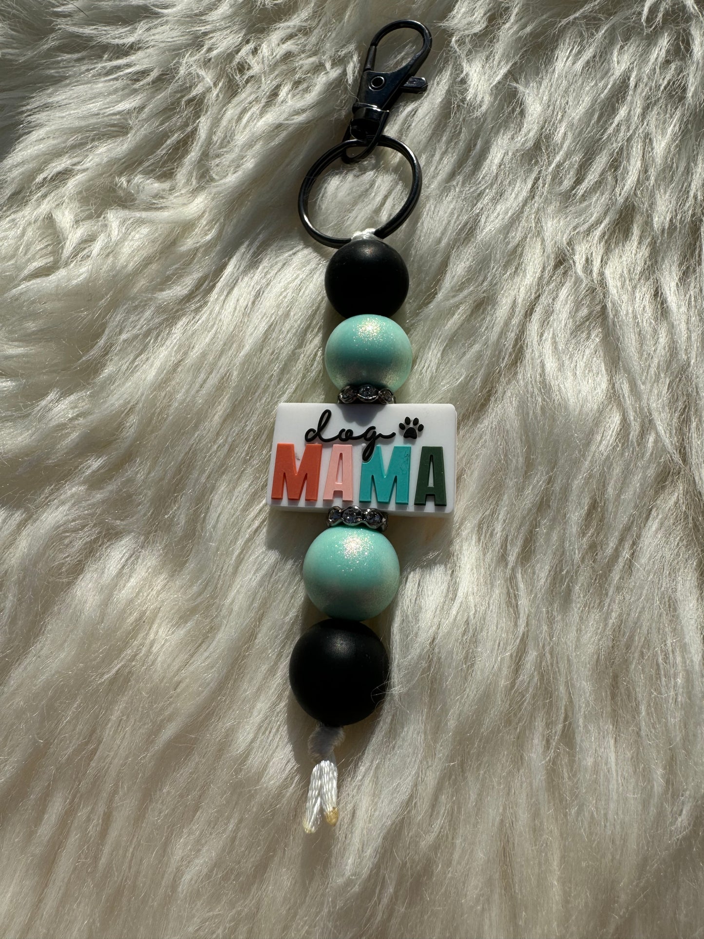 Dog Mama Keychain