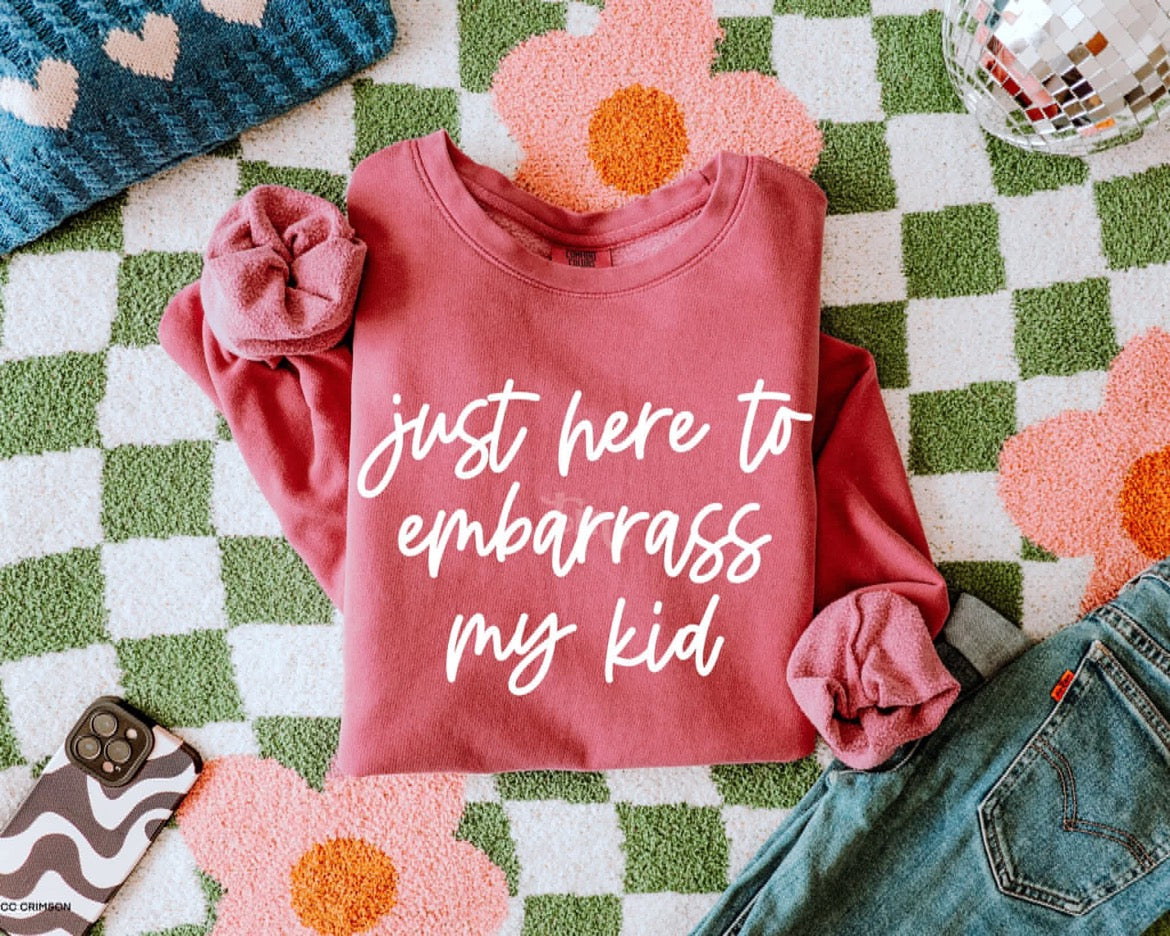 Embarrassing my Kids