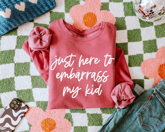 Embarrassing my Kids