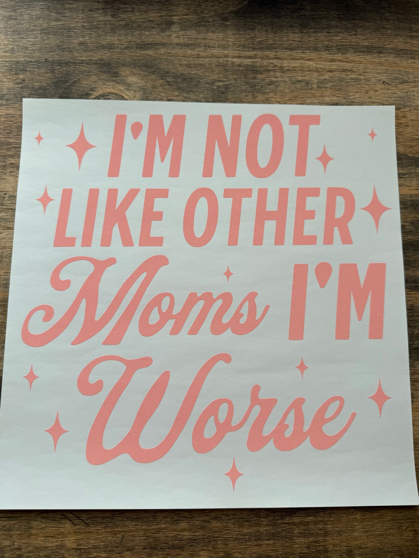 Adult/Sarcastic Transfers