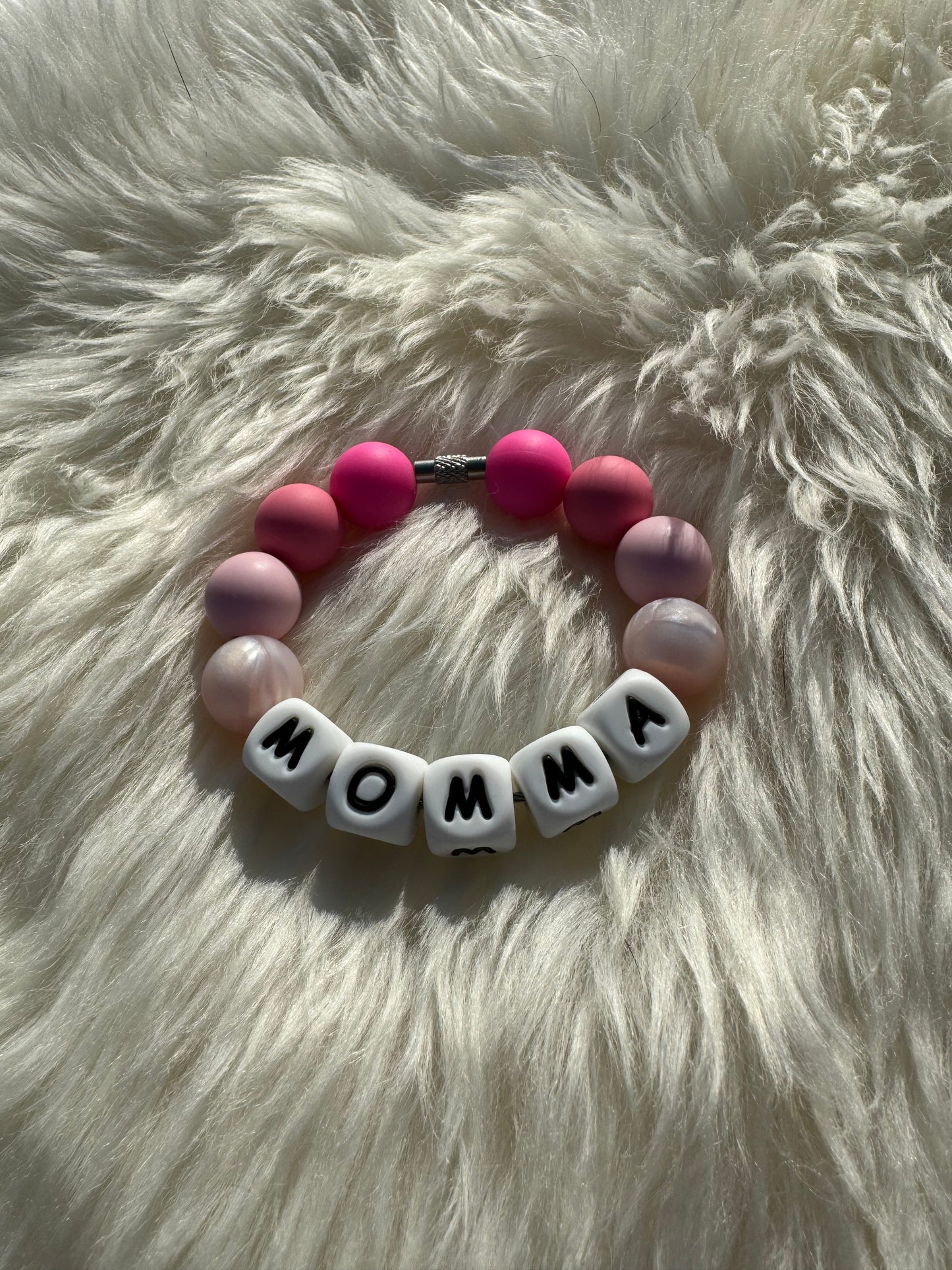 Pink Momma Cup Charm