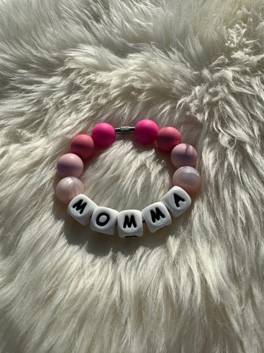 Pink Momma Cup Charm