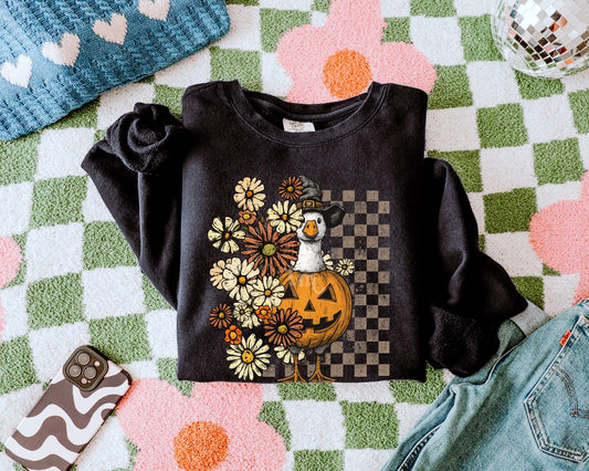 Pumpkin & Flower Shirt