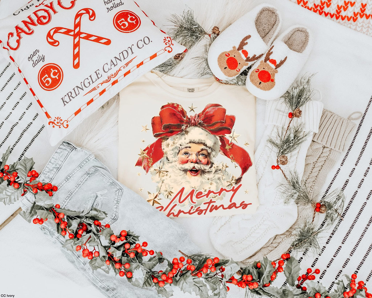 Santa Merry and Bright